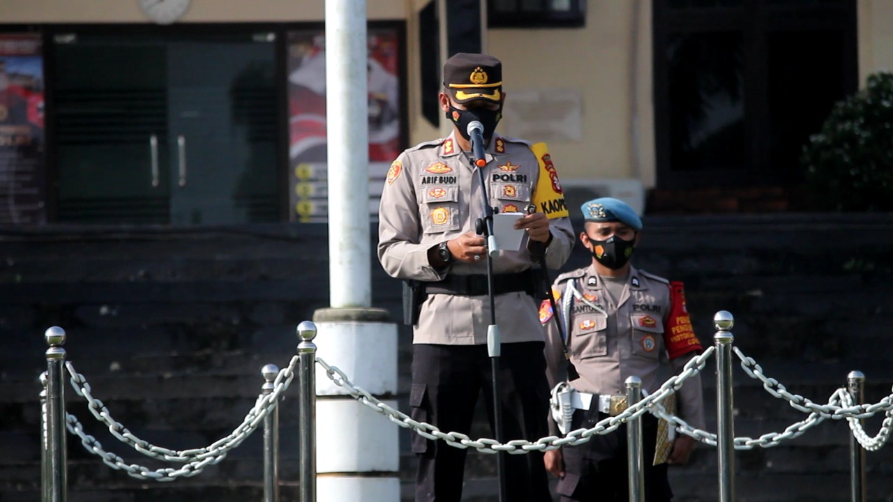 Siap tanggulangi Karhutla, Polres Lamandau Apel Gelar Personel Dan Sarpras