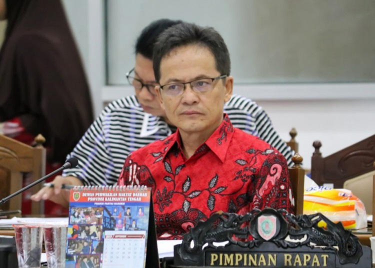 Ketua Komisi I DPRD Kalteng, Yohannes Freddy Ering