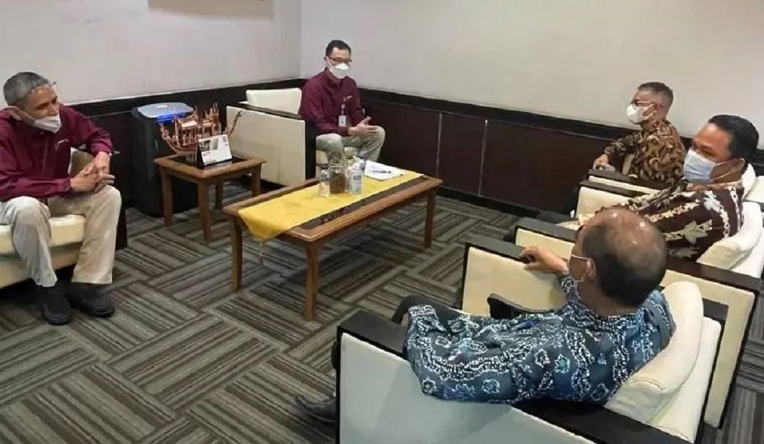 bupati hendra lesmana kunker ke kemenpan rb