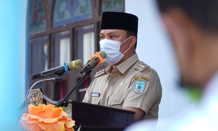 bupati hendra lesmana pimpin rapat koordinasi dan pengendalian