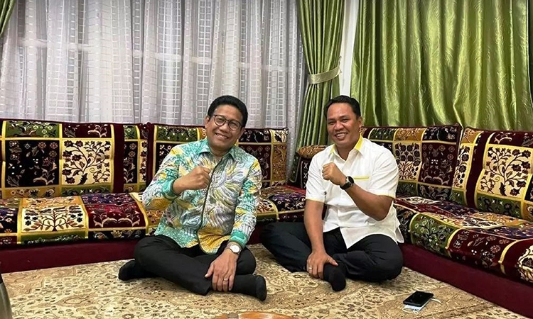 bupati hendra lesmana temui mendes pdtt halim iskandar
