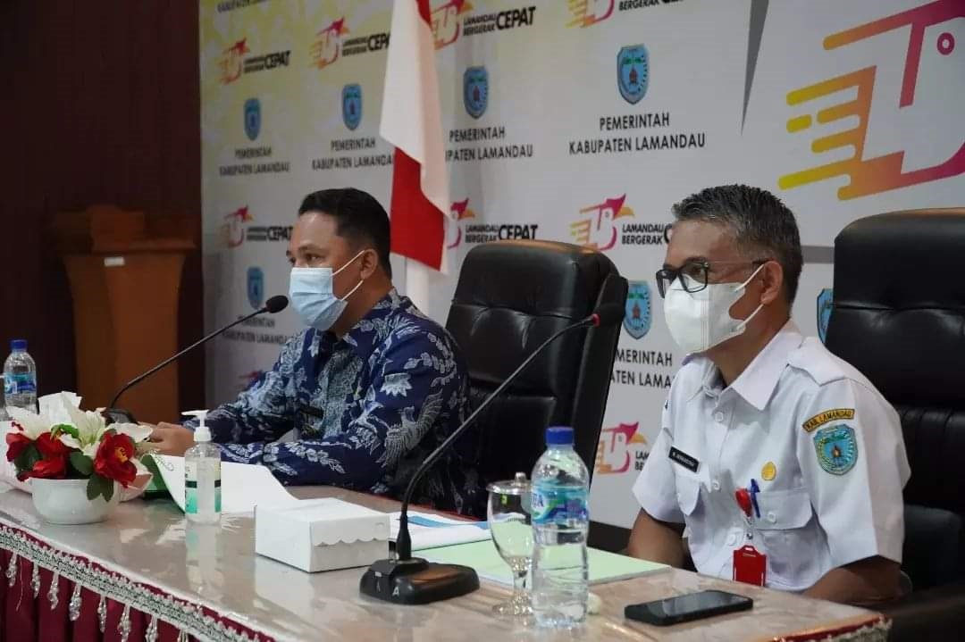 bupati pimpin rakor menghadapi event Adipura 2022