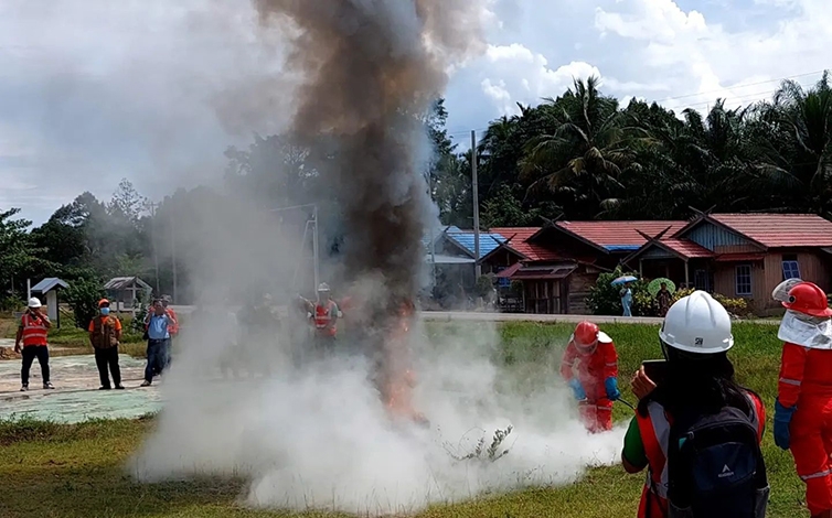 pelatihan pencegahan karhutla