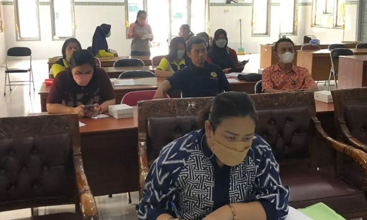 sejumlah tenaga kesehatan ikuti assesmen kredensial