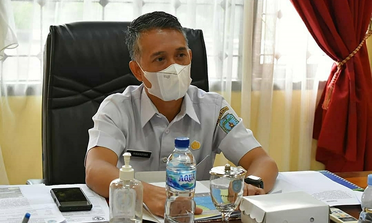 sekda muhamad irwansyah pimpin rapat koordinasi