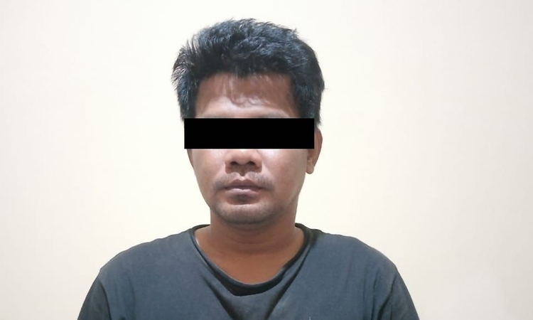 tersangka judi online diamankan di mapolres lamandau