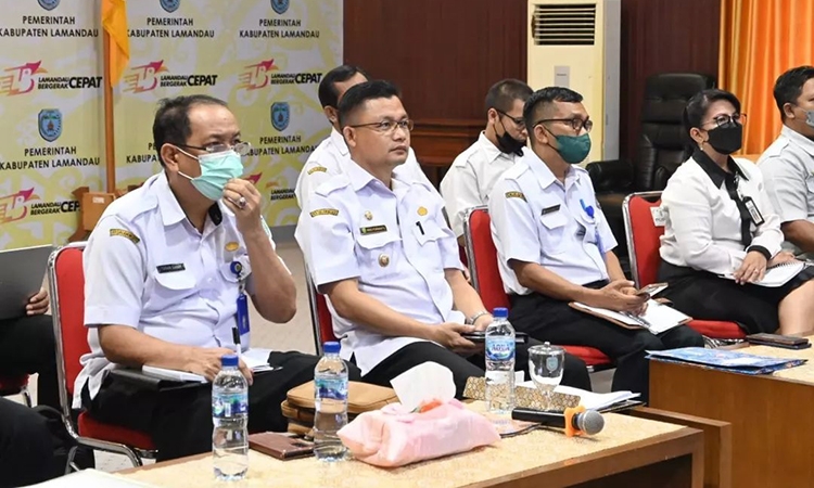 wabub riko porwanto rakor bersama kpk ri