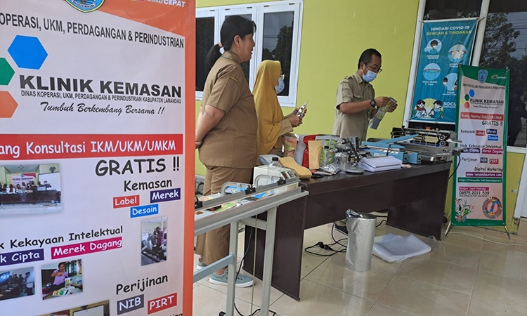 pelaku umkm dilatih vocation dan baranding produk