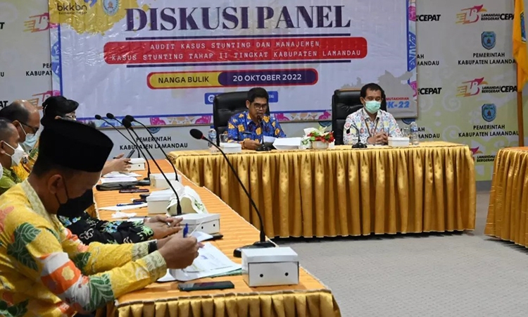 tim audit kasus stunting gelar diskusi panel