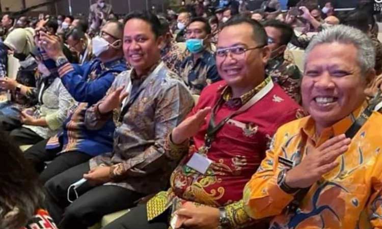 Bupati Hendra Lesmana saat menghadiri Business Matching Tahap IV di Bali