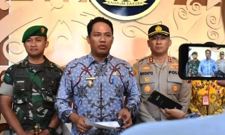 bupati hendra lesmana umumkan umk lamandau