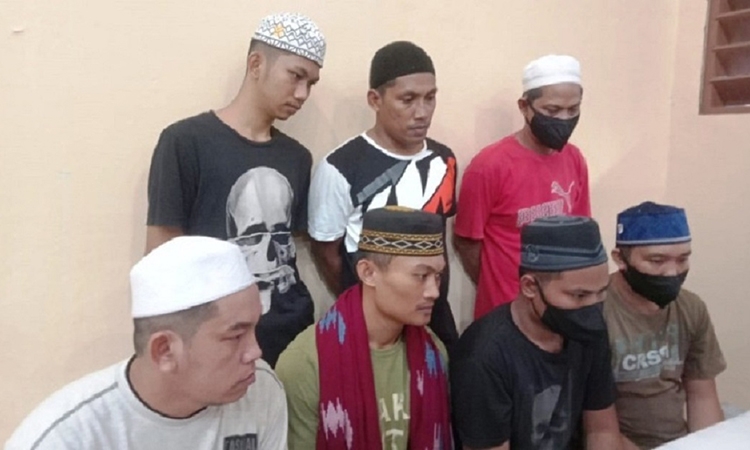 terdakwa perkara perampokan diperiksaa