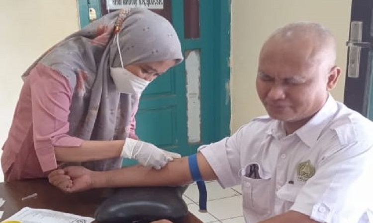 cjh lamandau jalani tes kesehatan