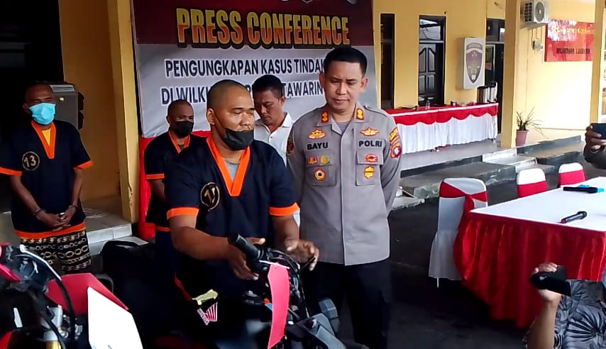 Pelaku pencurian motor di Pangkalan Bun