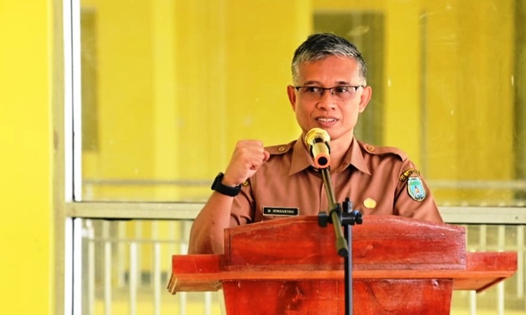 sambutan sekda pasar induk