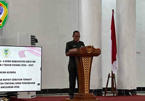 Plh Sekretaris Daerah (Sekda) Seruyan Bahrun Abbas