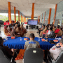 Rapat di Aula Badan Penanggulangan Bencana Daerah