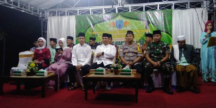 Bupati Lamandau Pawai TakbirMalam Idul Fitri