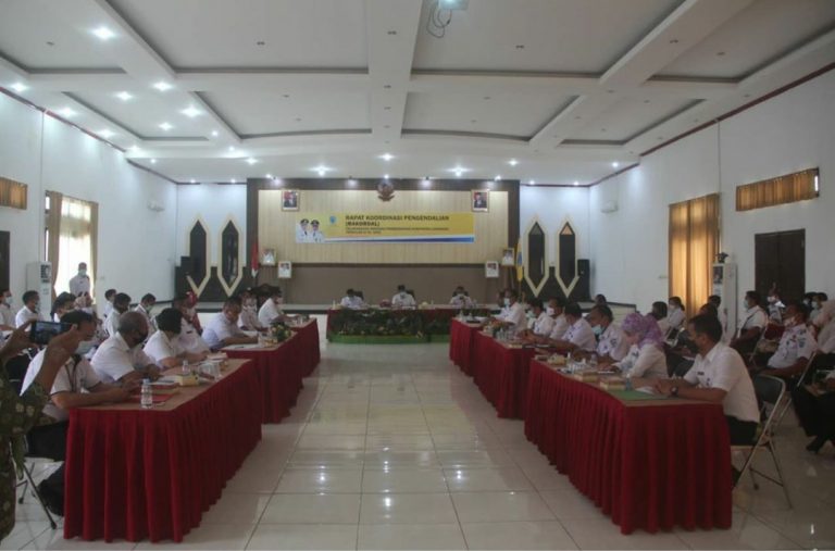 Bupati Pimpin Rakordal Pelaksanaan Perencanaan Kabupaten Lamandau Triwulan III