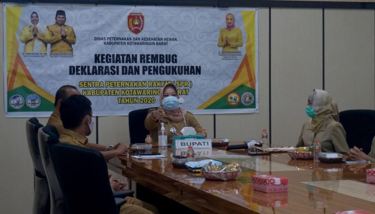 Bupati Kobar Kembali Mengukuhkan SPR Dari 4 Kecamatan