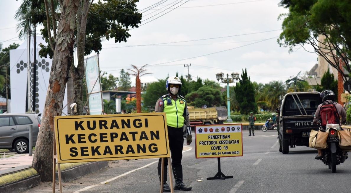 Perbup Nomor 54 Tahun 2020, Tim Satgas Covid-19 Kabupaten Kotawaringin Barat (Kobar) Melaksanaan Operasi Yustisi