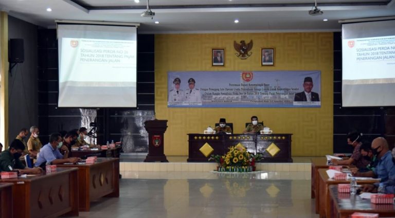 Sosialisasi Perda Nomor 26 Tahun 2018 Tentang Pajak Penerangan Jalan Dihadiri oleh Wakil Bupati Kobar