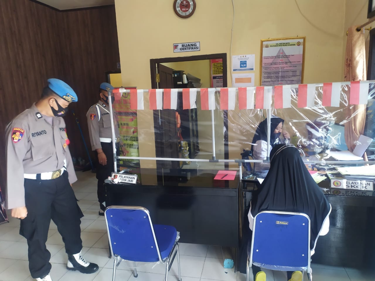 Disiplin Polres Sukamara