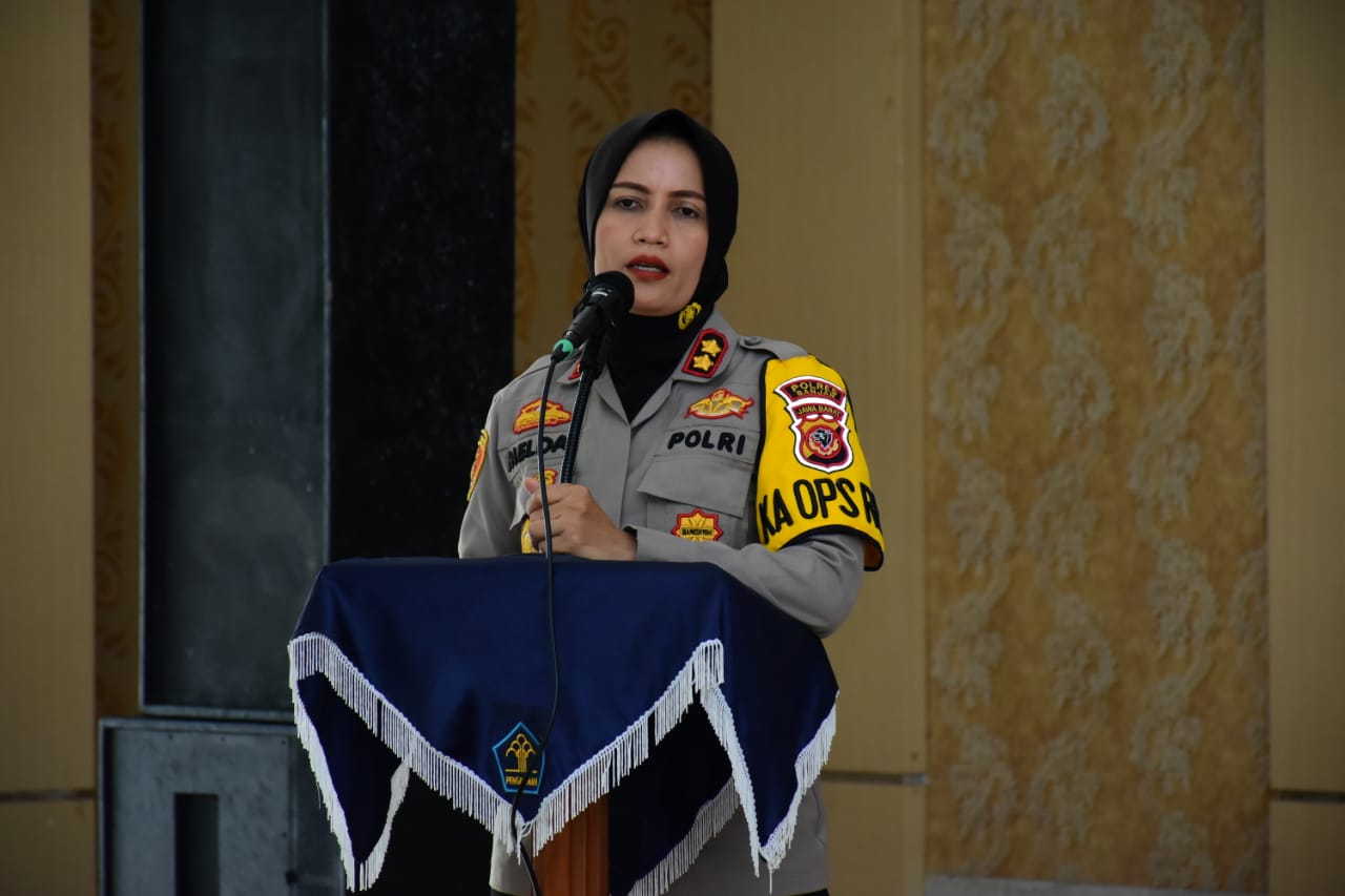Kapolres Banjar Membuka Pelatihan Peningkatan Kemampuan Petugas Lapas Kelas II B Banjar