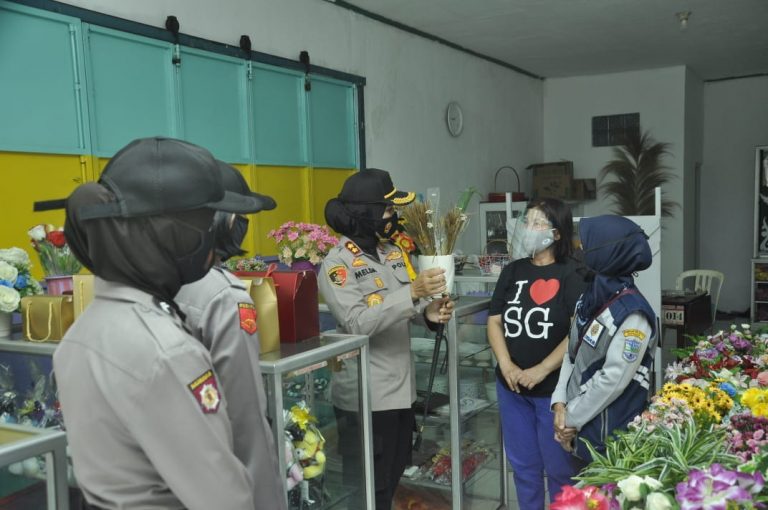 Tingkatkan Protokol Kesehatan, Kapolres Banjar Patroli Secara Mobile dan Dialogis