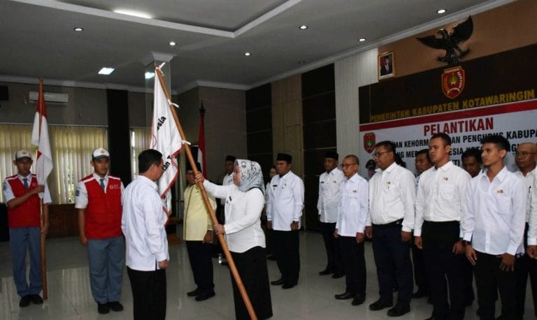 Pelantikan Pengurus PMI Kobar