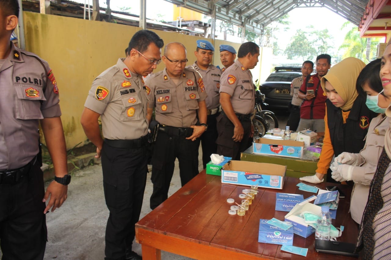 Tes Urine Polres