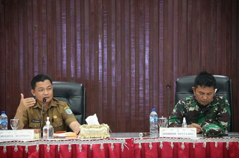 Wabup Pimpin Rapat Persiapan Apel Siaga Karhutla 2020