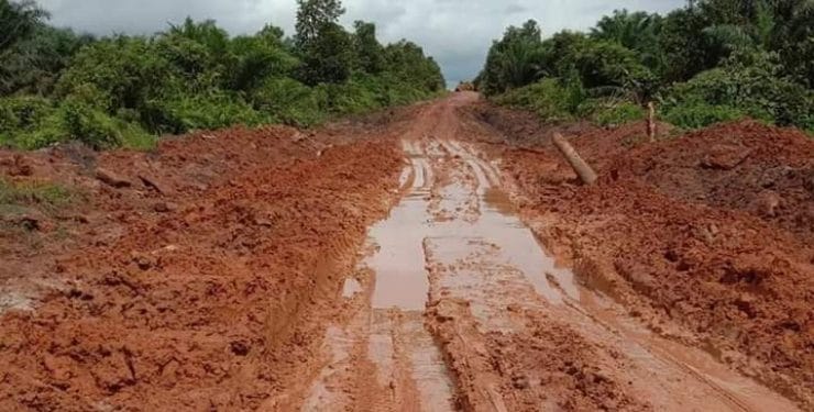 jalan poros bangkal talaga pulang