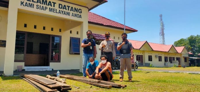 pelaku pencurian Ulin