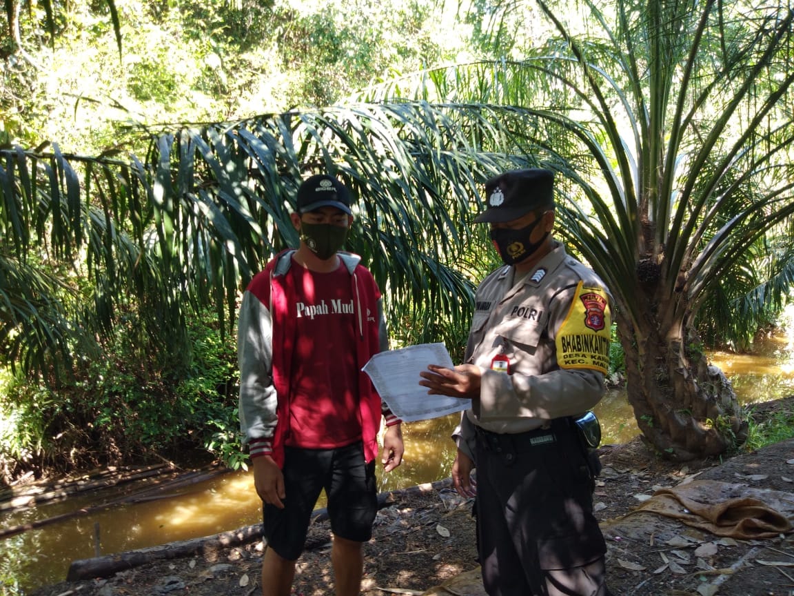 polsek maliku cegah karhutla