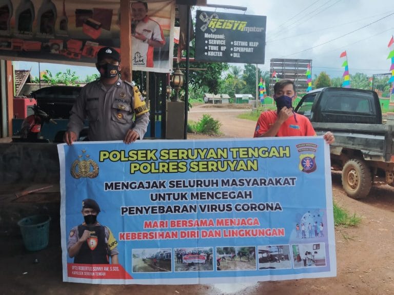 polsek seruyan ajak warga