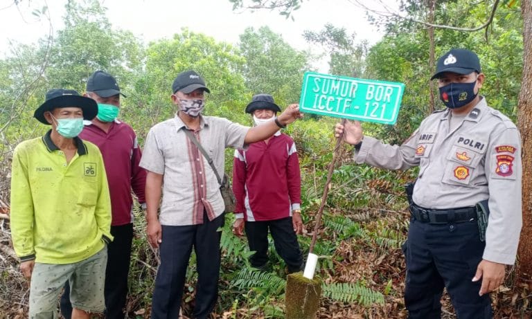 sosialisasi karhutla polsek jabiren