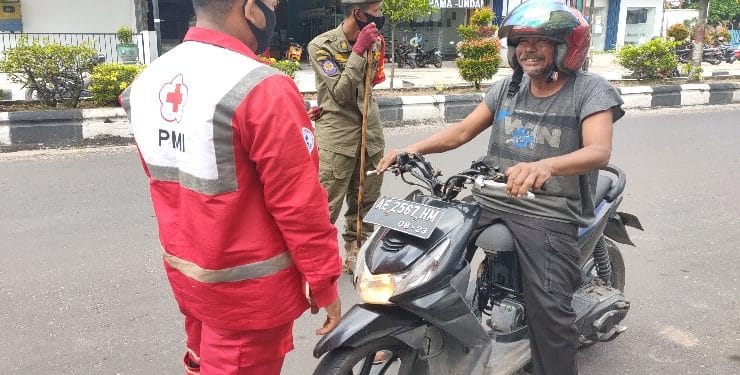 warga tak pakai masker